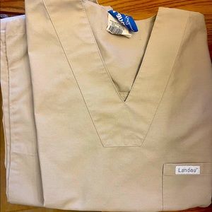 Cherokee, XS Top, XSP Petite Pant, Beige